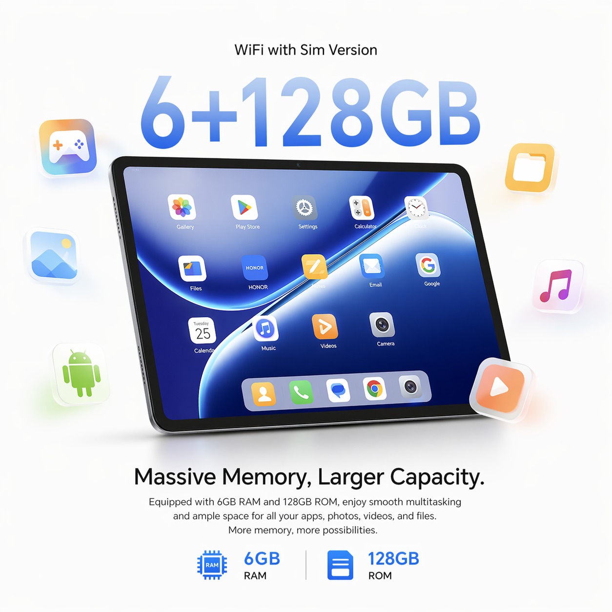 Lumi Plus Memory Specs