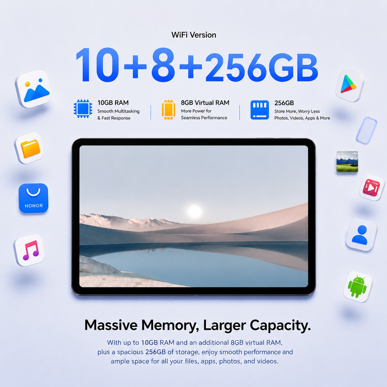 Lumi Pro+ Memory Specs