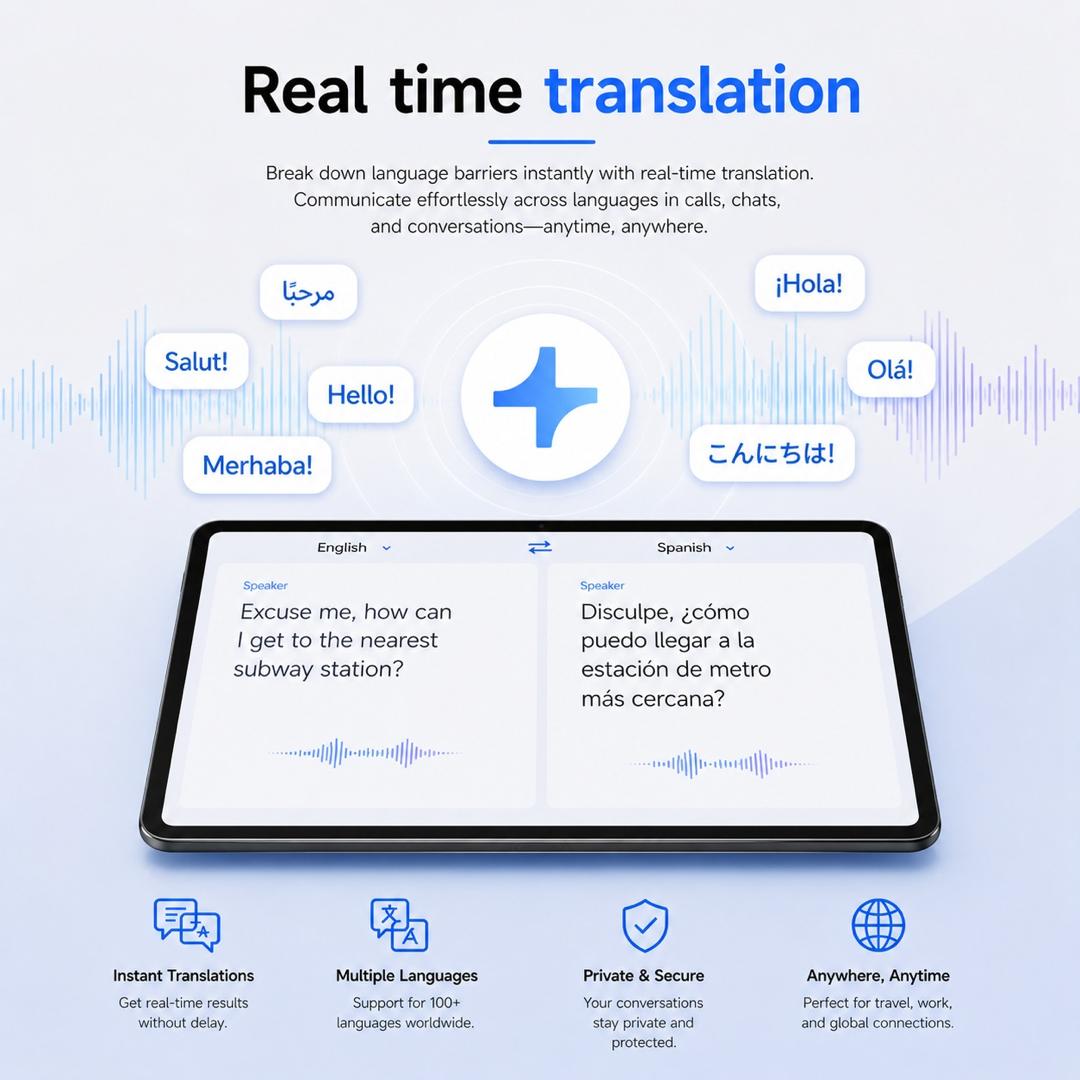 Lumi Pro+ Real-time Translation Feature